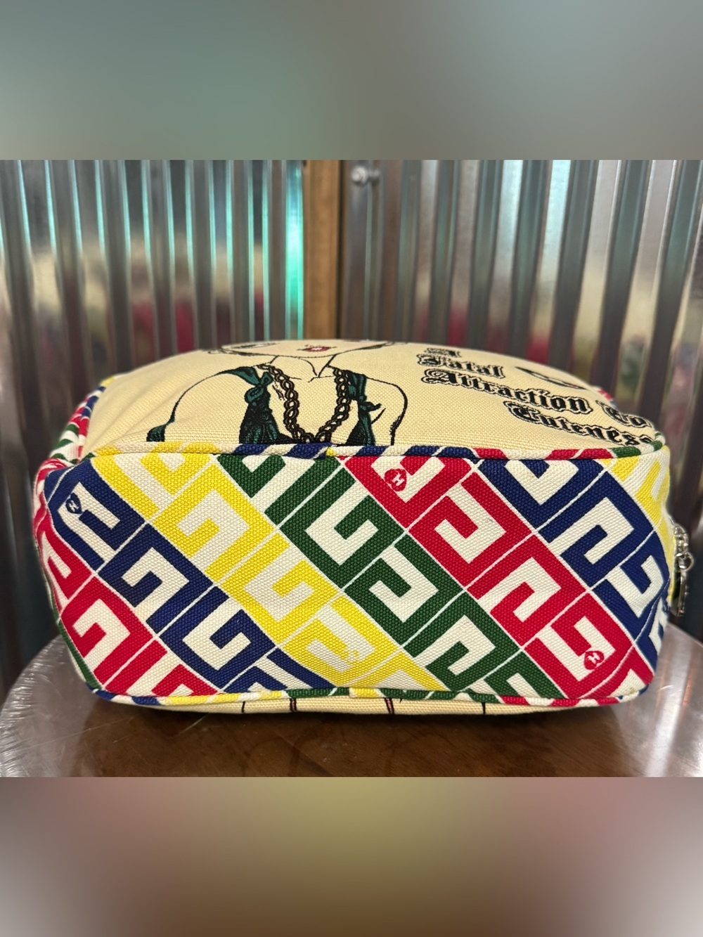 HARAJUKU LOVERS Bowler Bag Canvas “Attraction to Cuteness” Gwen Stefani - Picture 9 of 15